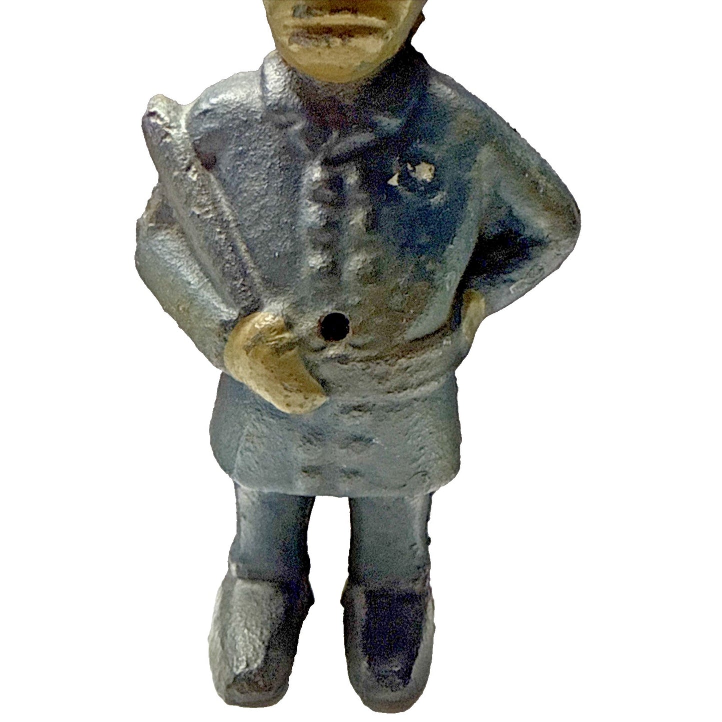 Antique Hubley or AC Williams Cast Iron Toy Mulligan Policeman Still Bank As Is