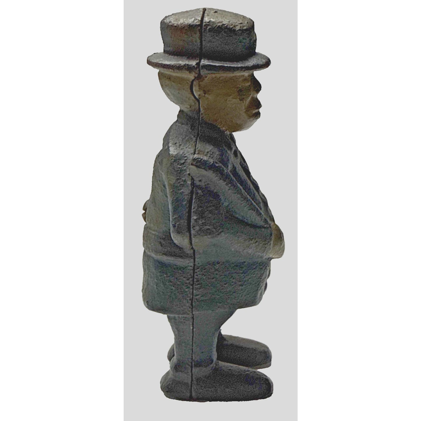 Antique Hubley or AC Williams Cast Iron Toy Mulligan Policeman Still Bank As Is