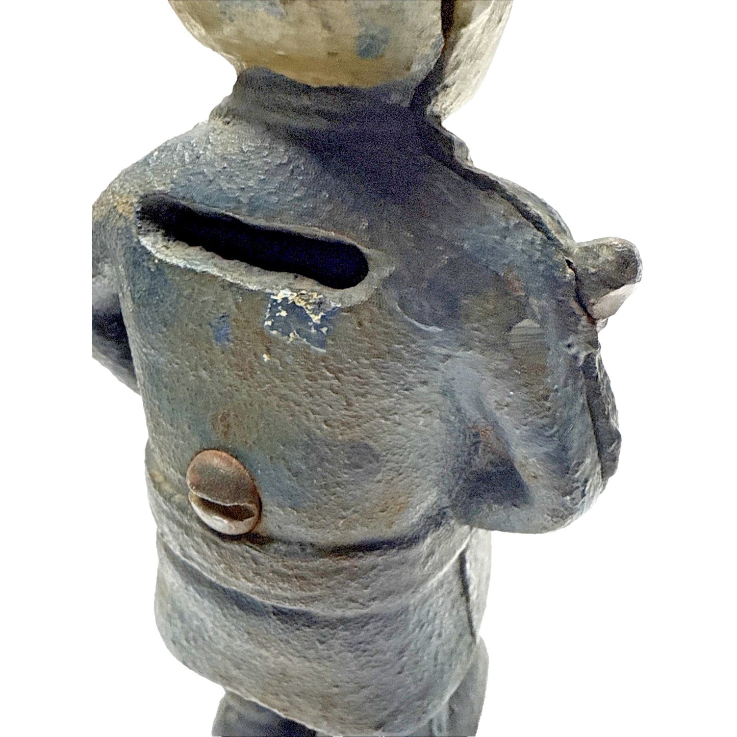 Antique Hubley or AC Williams Cast Iron Toy Mulligan Policeman Still Bank As Is