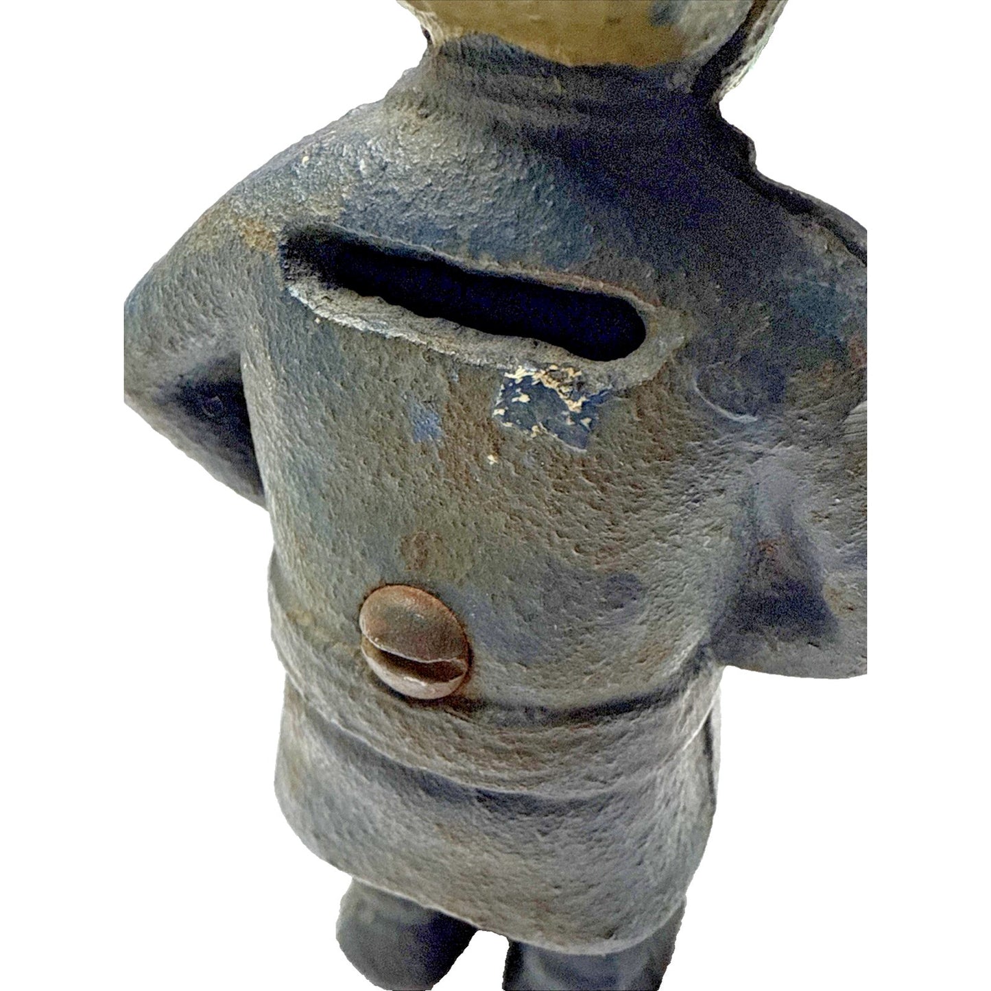 Antique Hubley or AC Williams Cast Iron Toy Mulligan Policeman Still Bank As Is