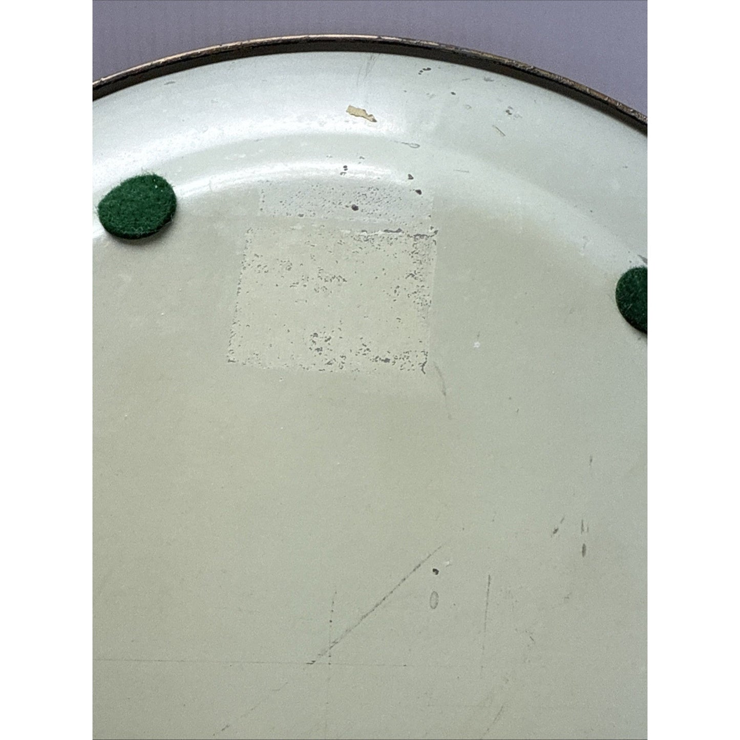 Antique Dresden Art Plate Tin Litho Metal Victorian Ariadne No 201