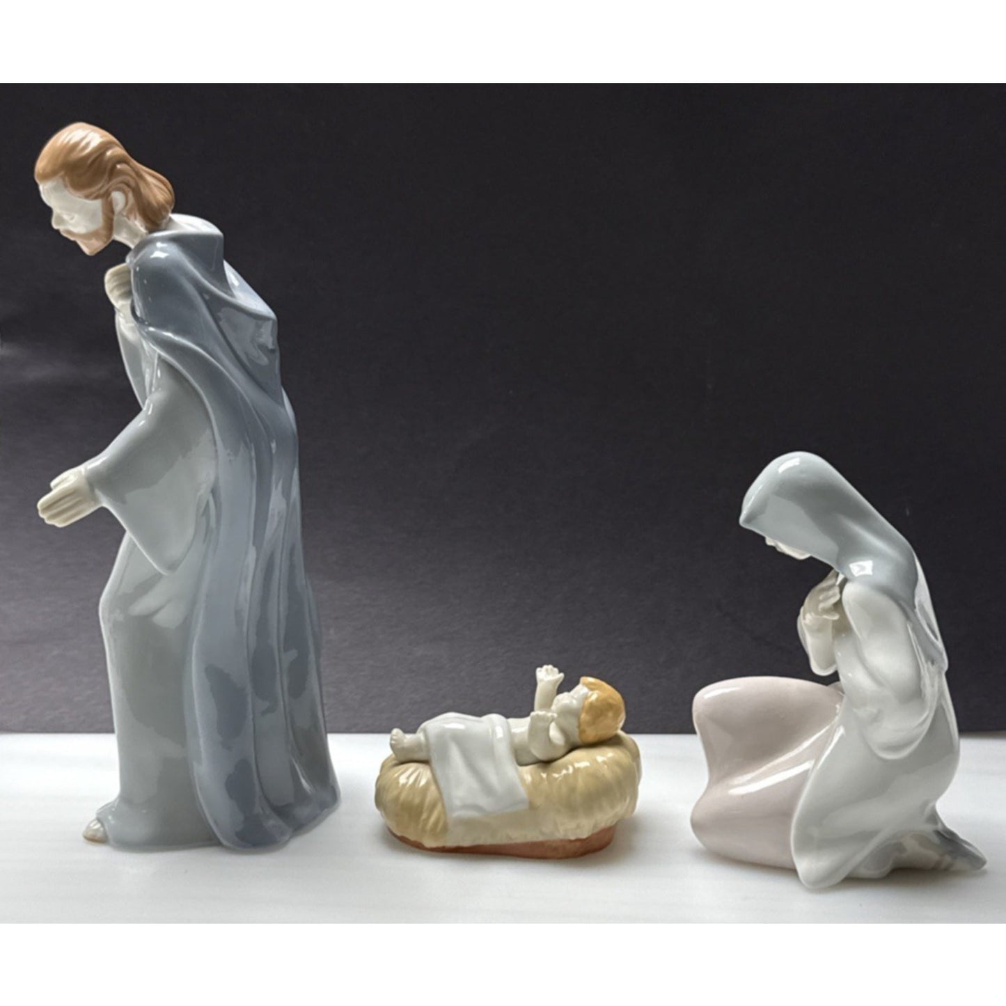 1992 Avon Blessed Family Set Bethlehem Nativity Collection Porcelain OBrien