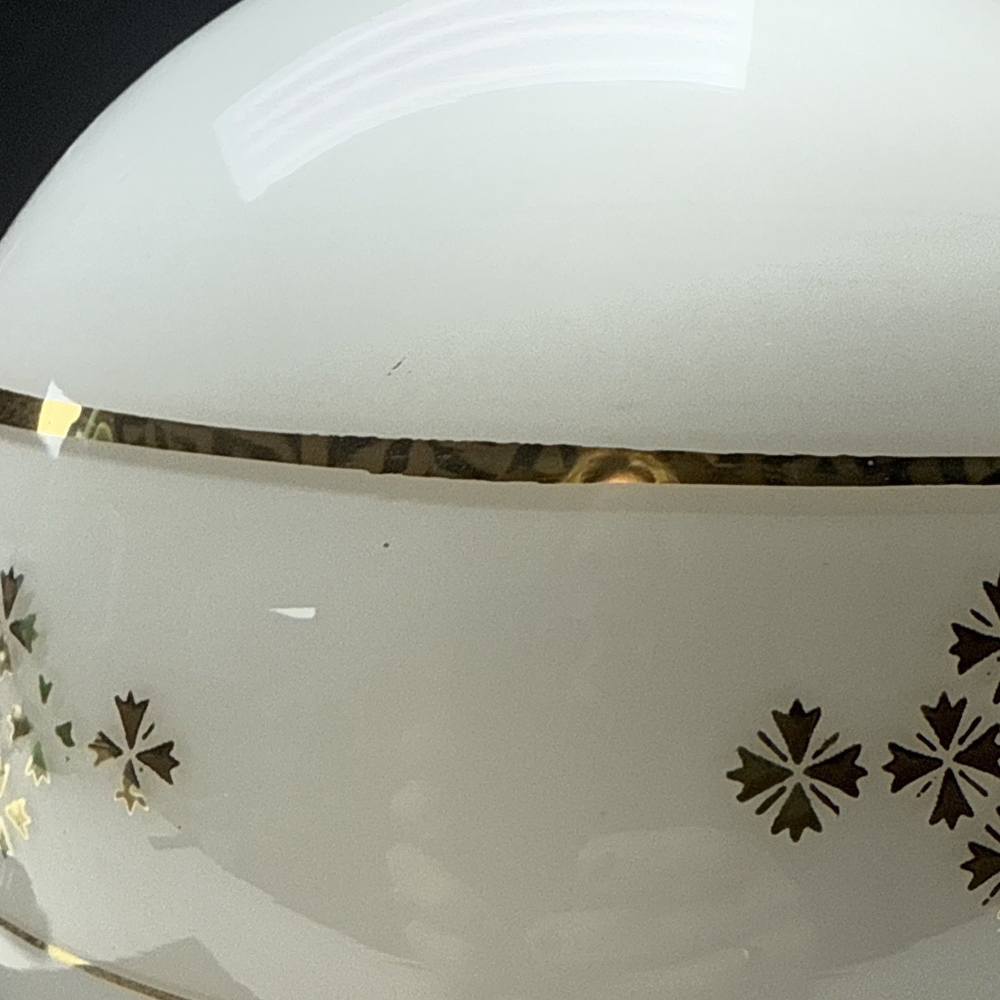 MCM Flush Mount Lamp Globe Gold Ring Atomic Cross Star Gold White Hanging Light