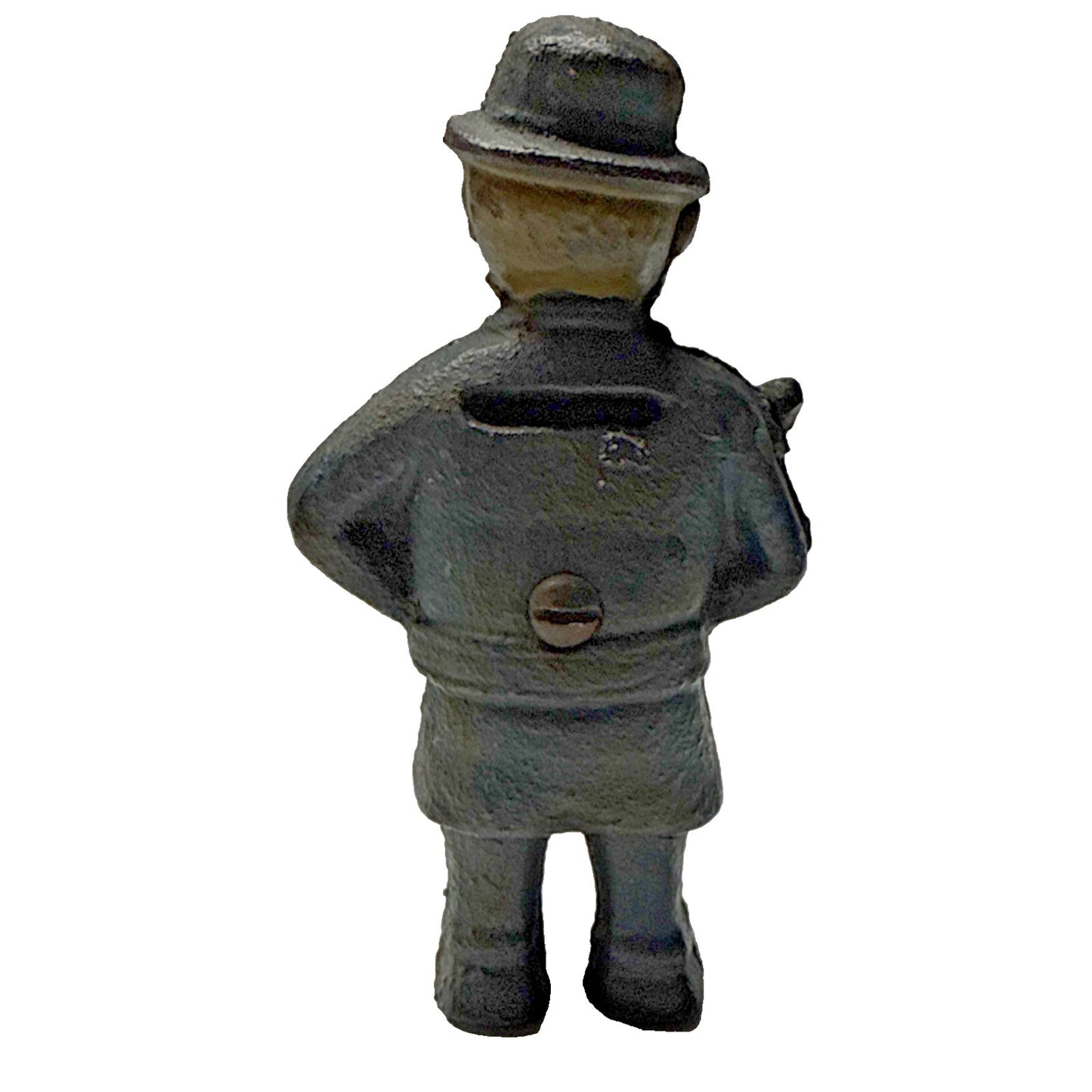 Antique Hubley or AC Williams Cast Iron Toy Mulligan Policeman Still Bank As Is