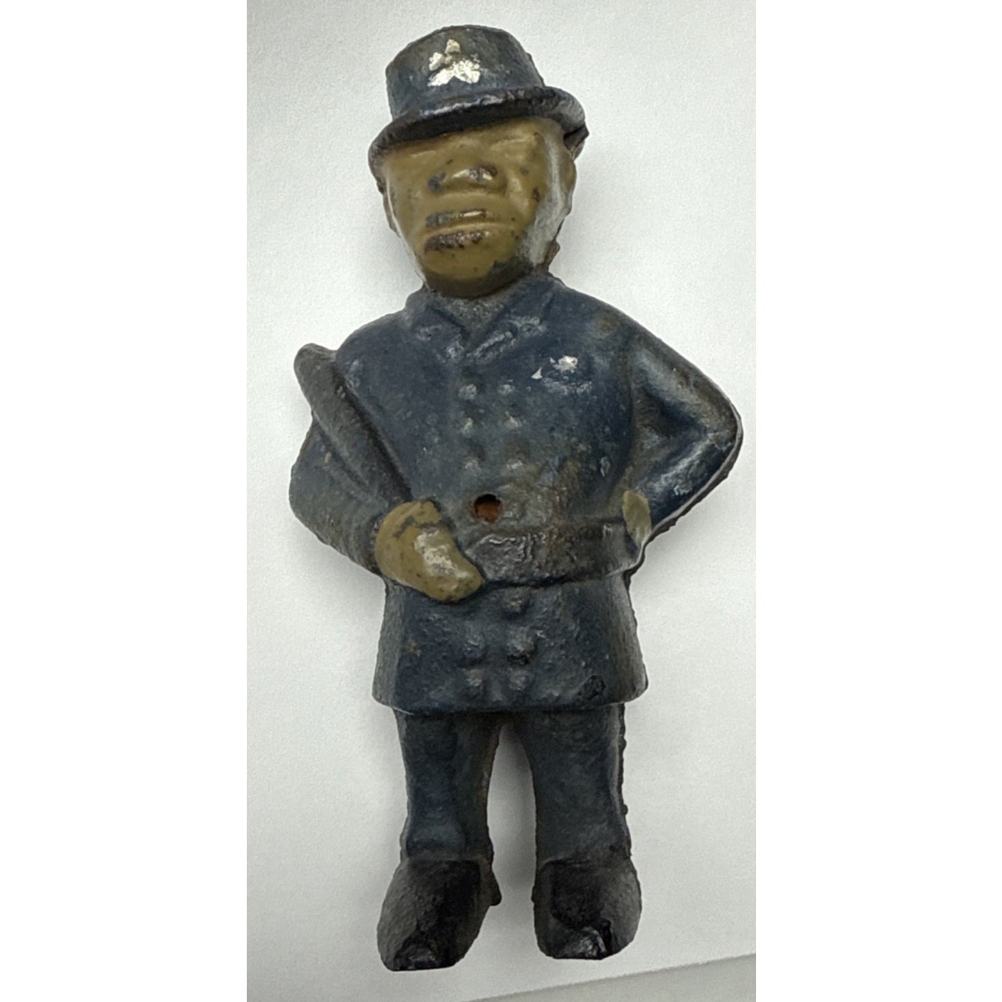 Antique Hubley or AC Williams Cast Iron Toy Mulligan Policeman Still Bank As Is