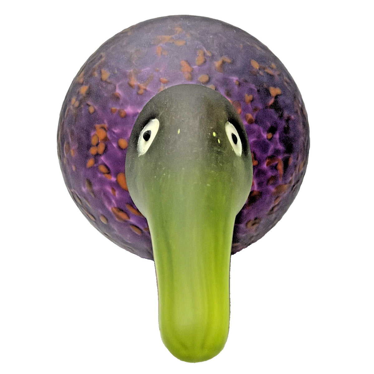 Vintage Signed Glasstudio Studio Line Borowski Bird Kiwi Art Glass Paperweight