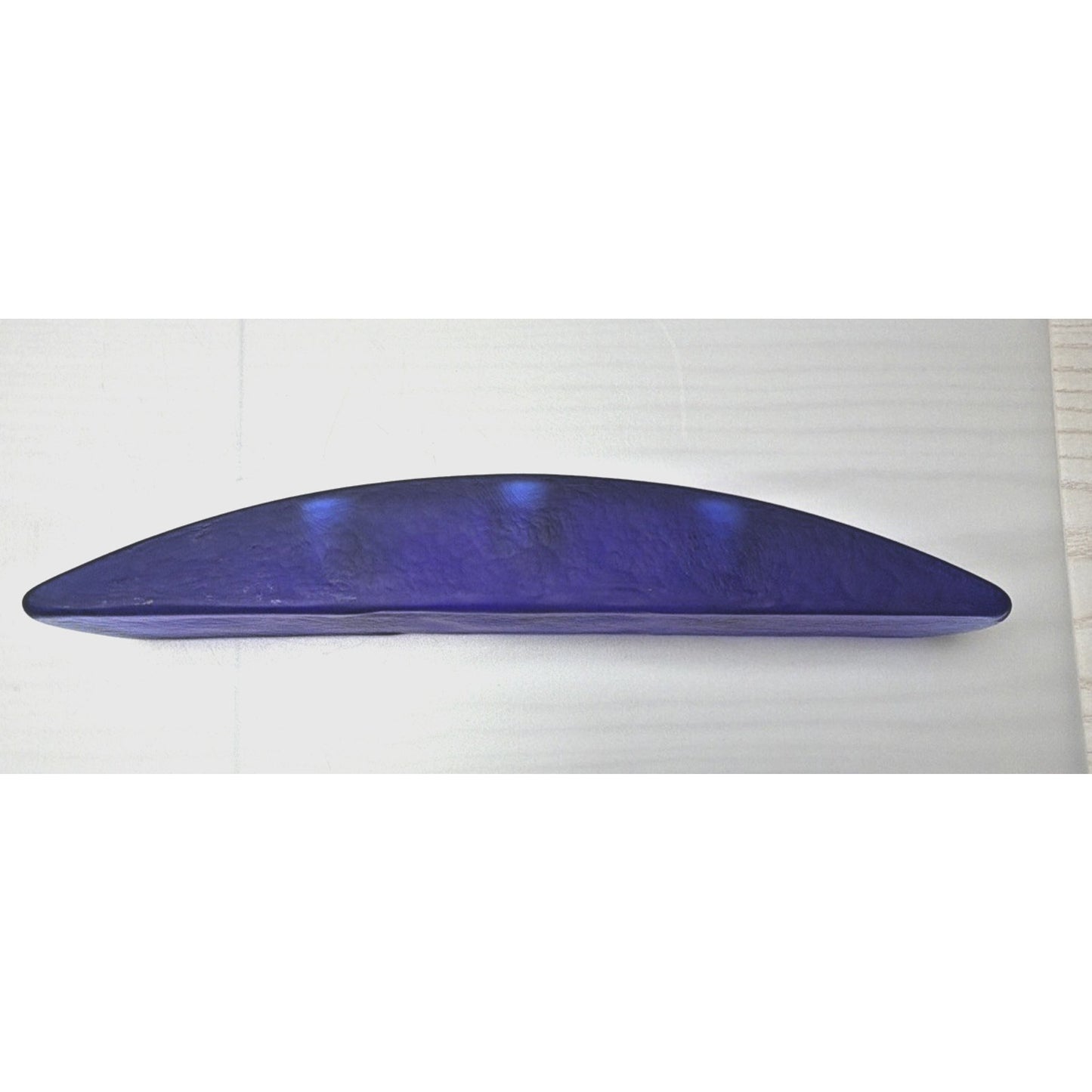Sasaki Crystal Soichiro Sasakura Anasazi Cobalt Arch Candle Holder Cobalt Blue