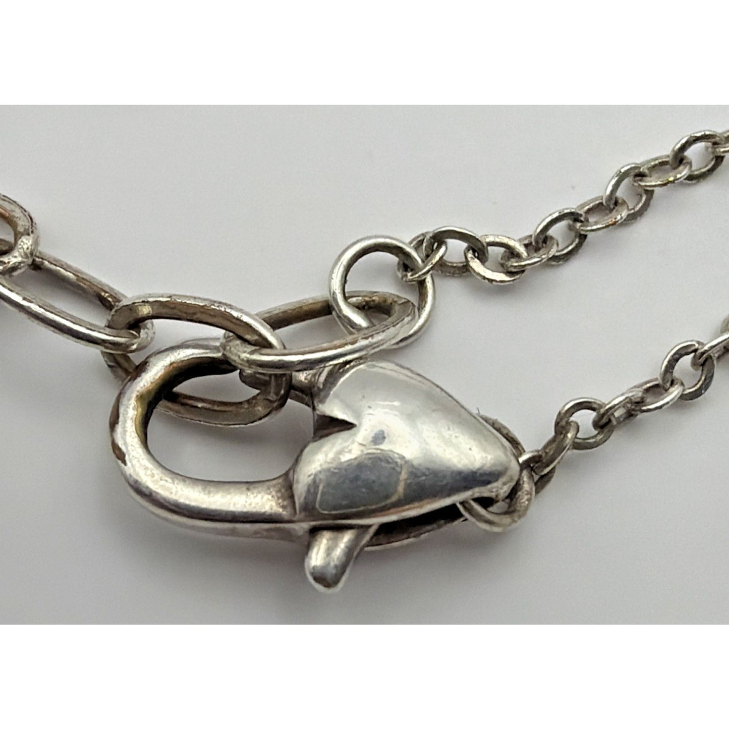 Brighton Heart Charm Anklet Rhinestone Flip Flop Sandal
