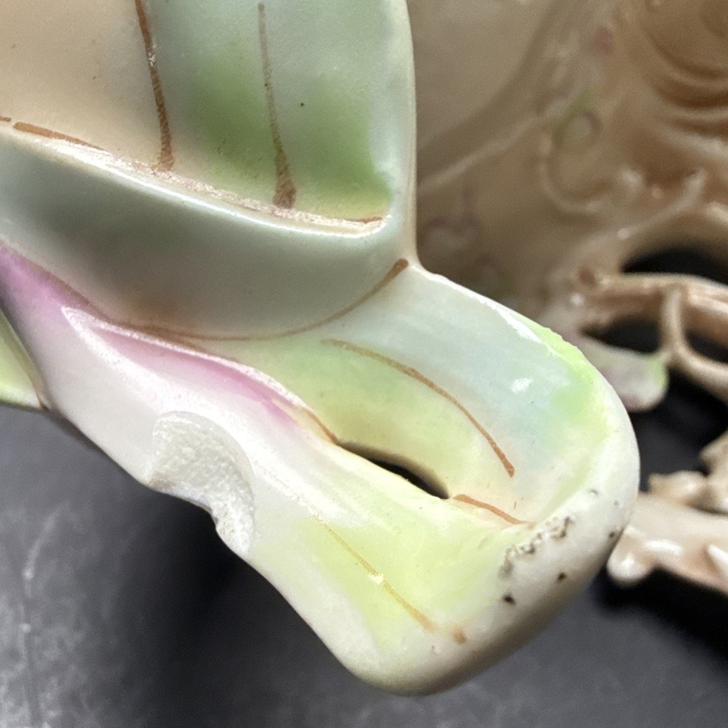 Art Nouveau Art Pottery Majolica Eagle Jardiniere Planter Display Austria