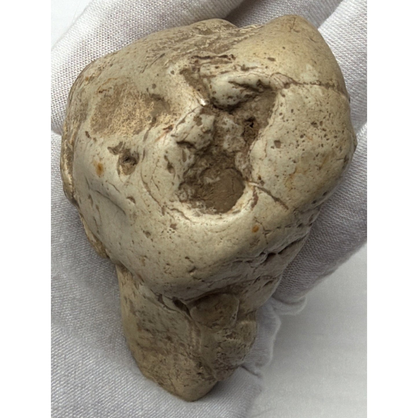 Native American Stone Effigy Portable Rock Art Rare Carved Artifact As Is Read