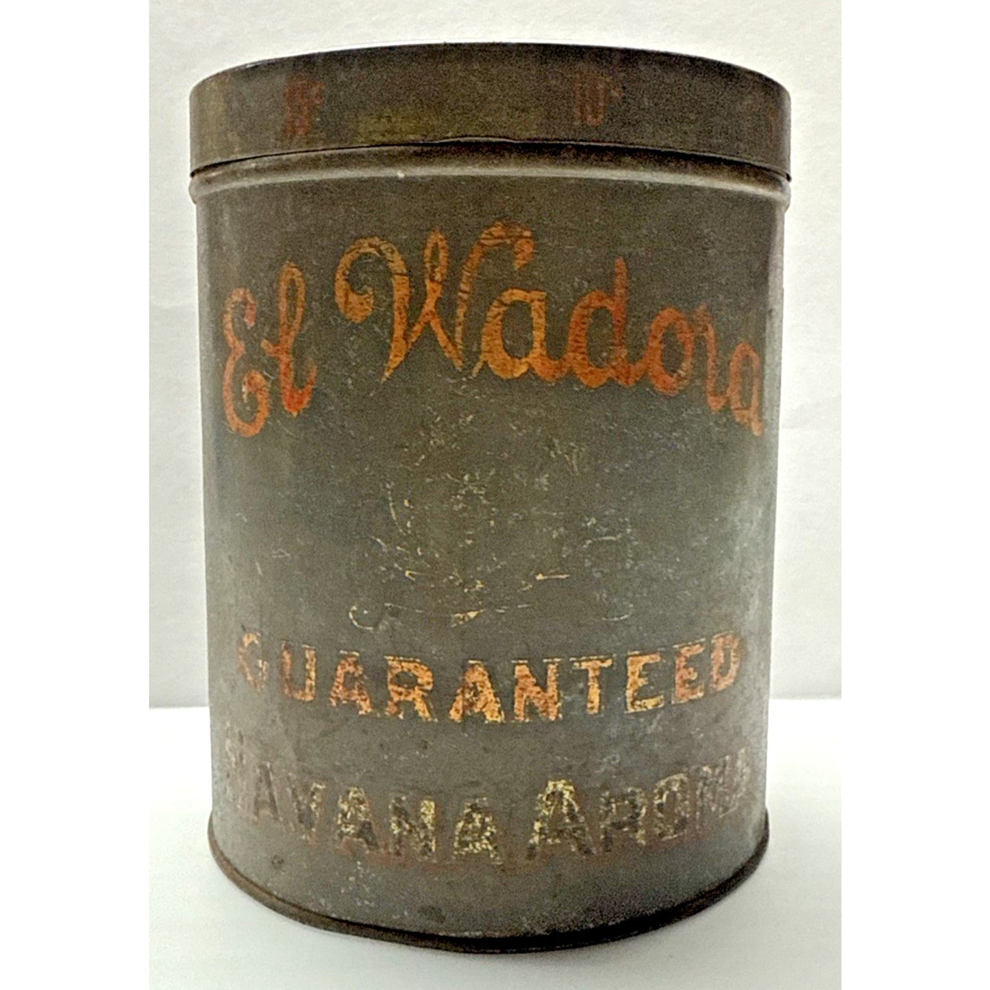Old Advertisement El Wadora Guaranteed Havana Aroma Can Tin As Is Modified
