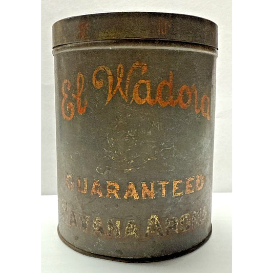 Old Advertisement El Wadora Guaranteed Havana Aroma Can Tin As Is Modified