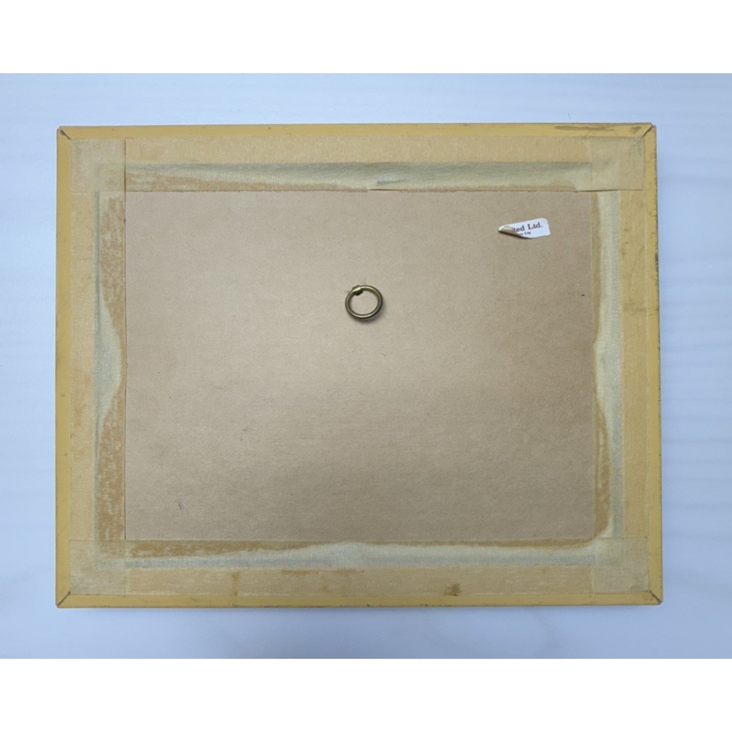 Vintage David of London Union Pacific Railroad Horological Gold Framed Art As Is