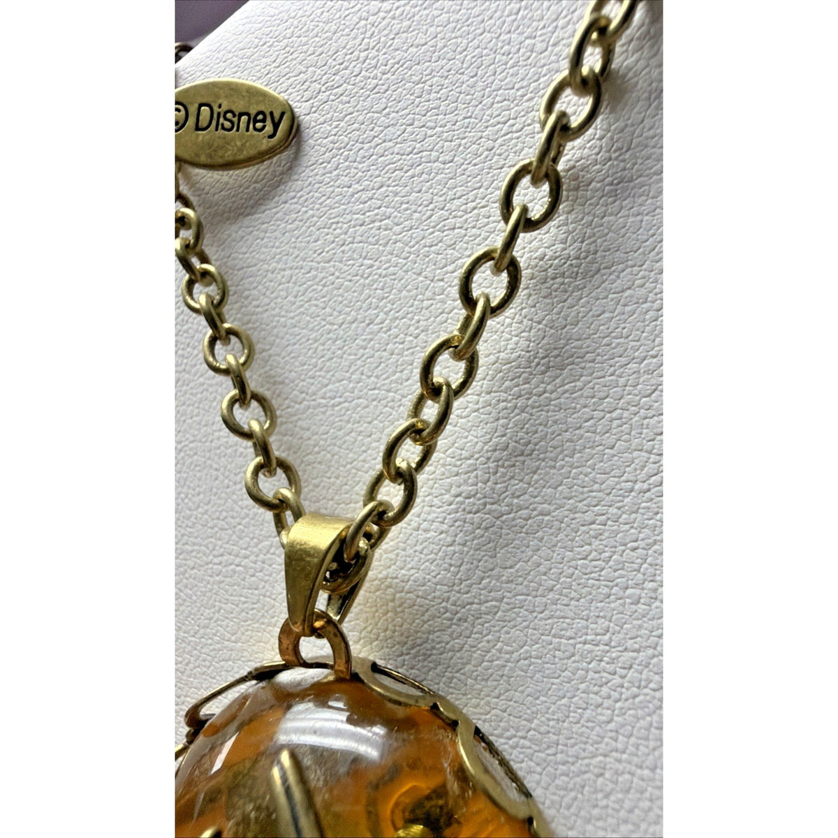 Vintage Disney Alice in Wonderland Sparrow Pendant Necklace
