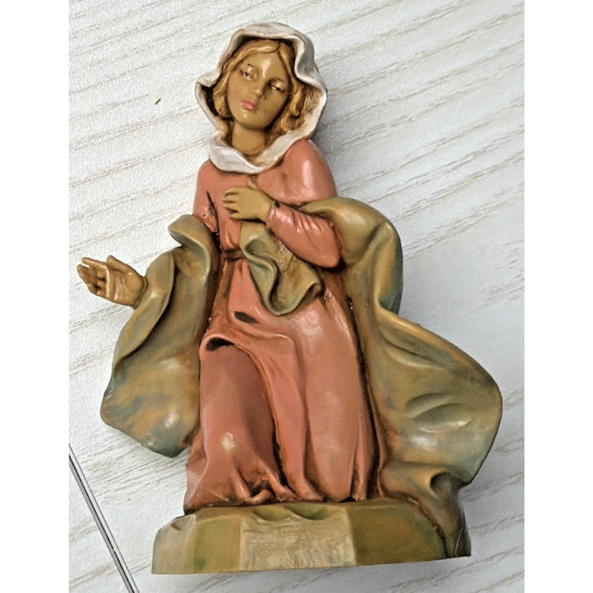 Vintage Fontanini Mary Heirloom Nativity Collection Roman Italy Box Signed
