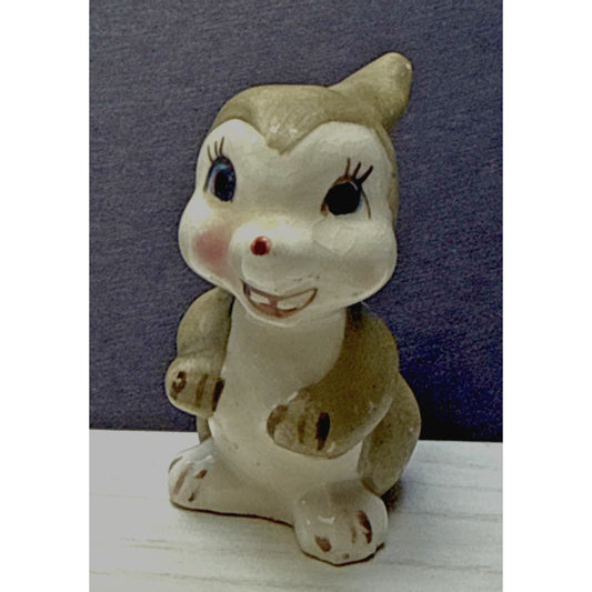 Vintage Anthropomorphic Thumper Bunny Rabbit Figurine Porcelain