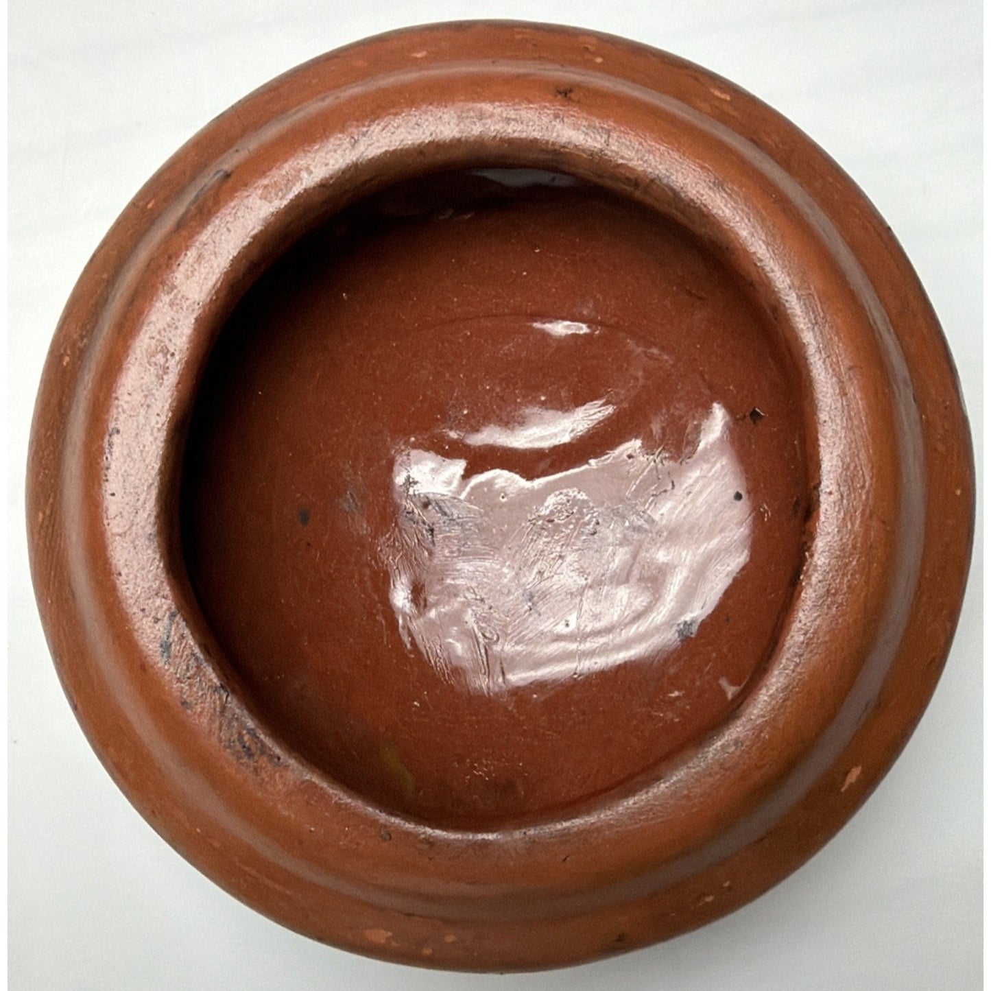 Vtg Navajo Art Pottery Jar Etched Native American Southwestern Pot Lid Signed