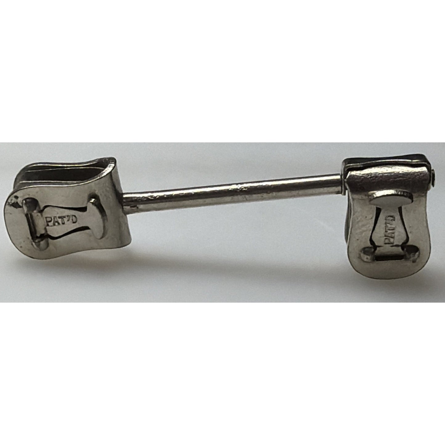Vintage Lot Of 2 Washburne Cuff Holders Links Magician Cheating Patented