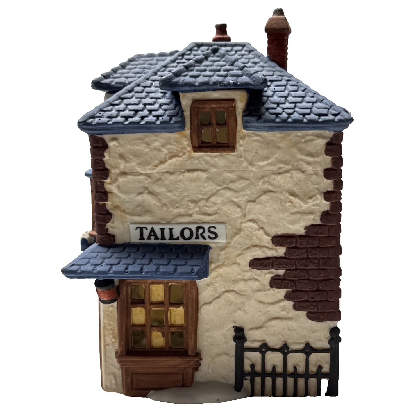 Vtg Dept 56 Dickens Village Walpole Tailors 59269 Store Village No Light Cord
