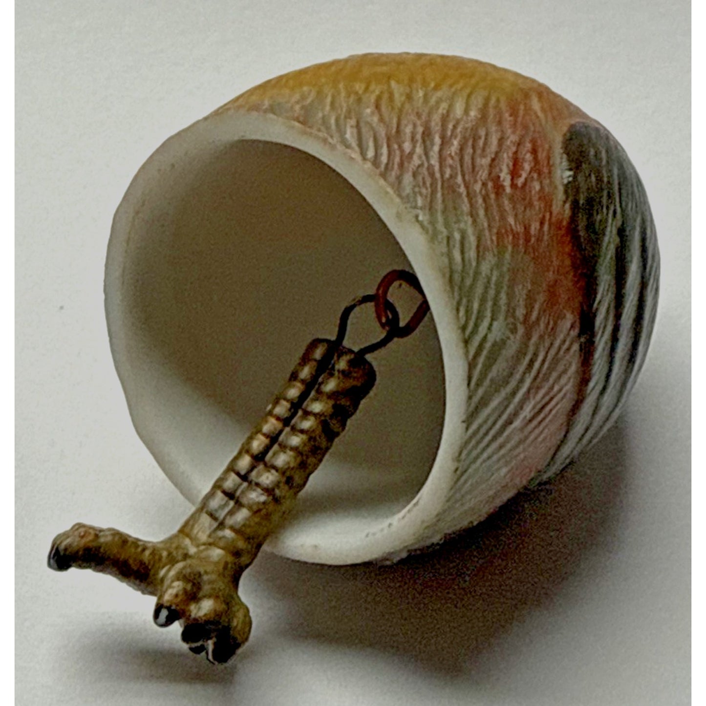 Vintage Lot of 4 Dept 56 Woodland Bird Egg Ornaments Bells