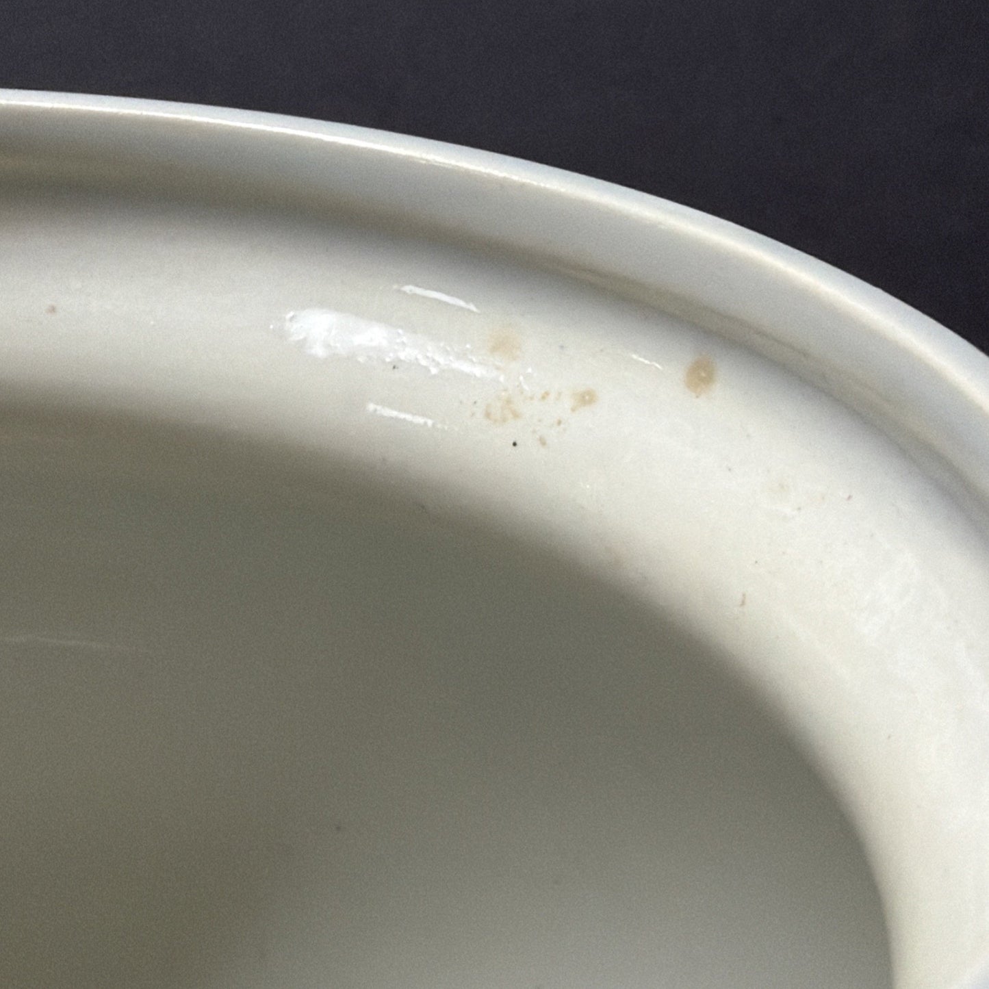 Carvalhinho Porto C/7 P-247 Portugal Hand Painted Tureen Spoon Lid Ladle Bowl
