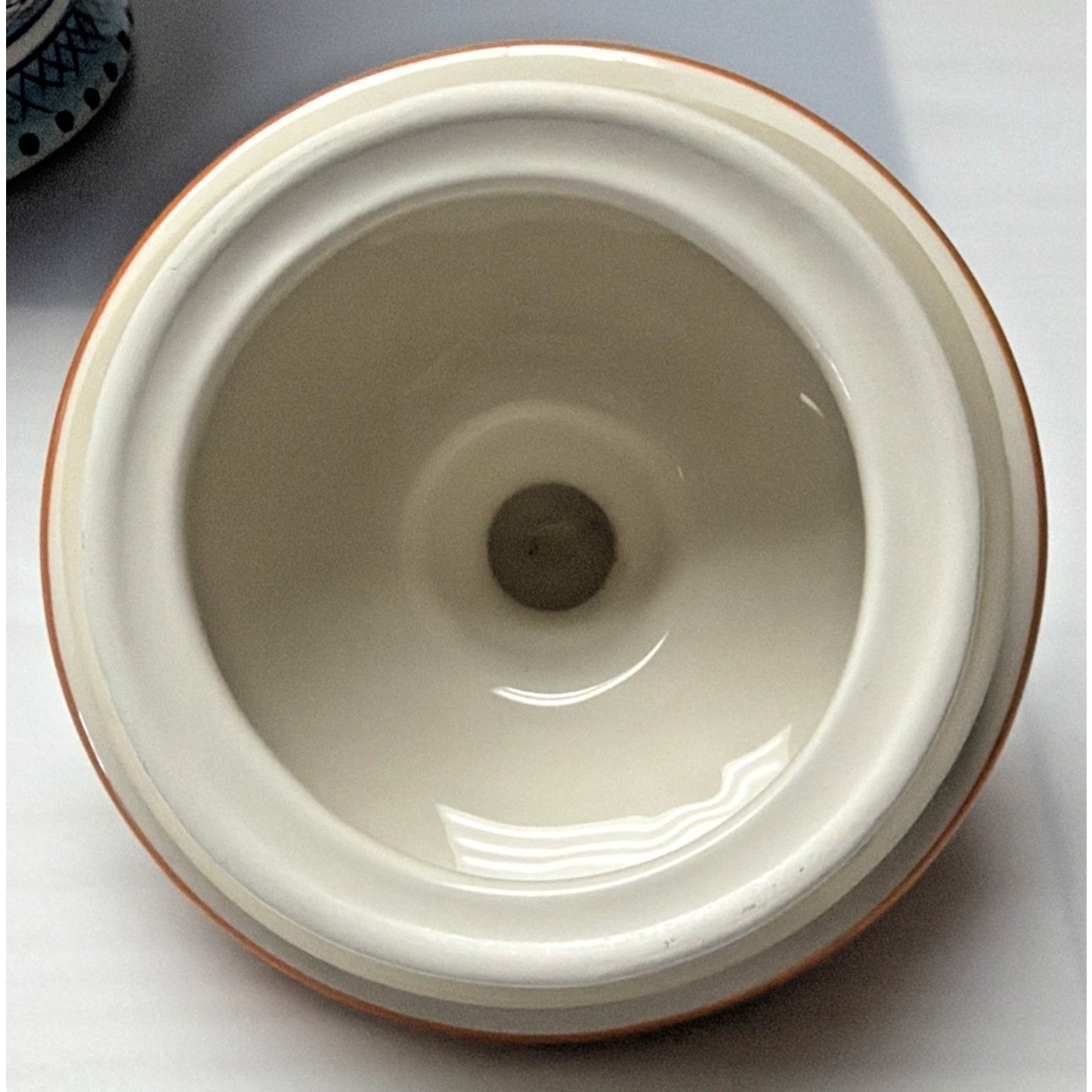 Dario Farrucci Designs Villa Paradiso Canister Cookie Jar Handles 9.25 in