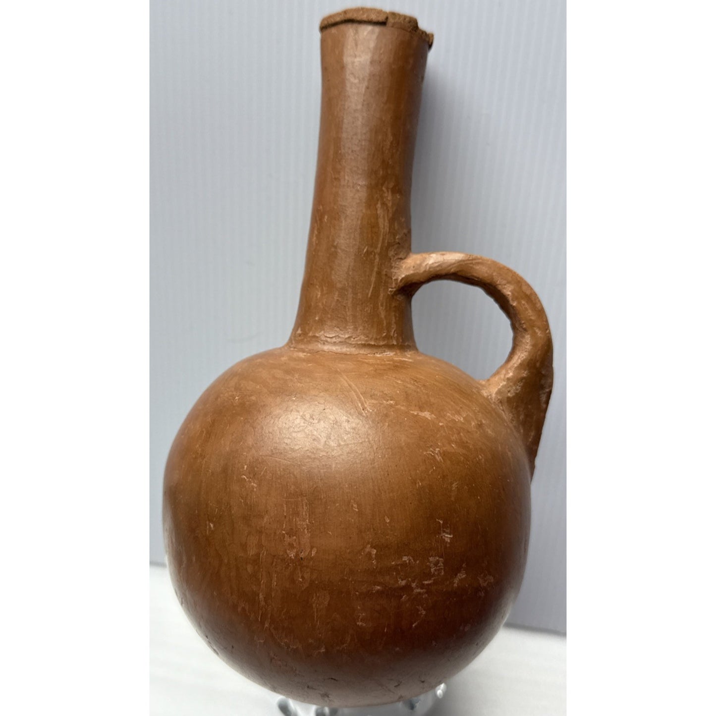 Old Jebena Tigray Ethopian African Clay Coffee Pot As-Is