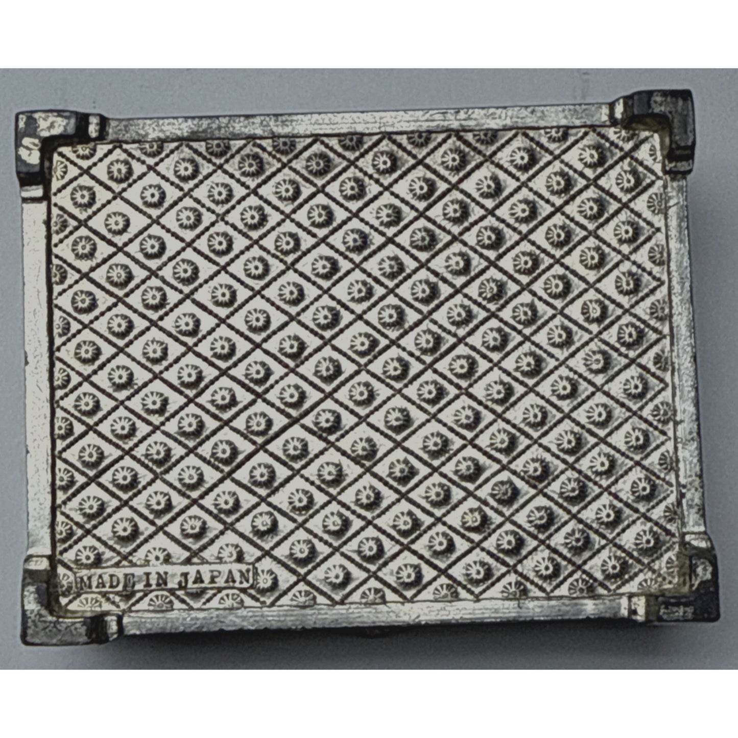 Vintage Victorian Metal Wood Cigarette Box Angel Women Ornate Japan As Is