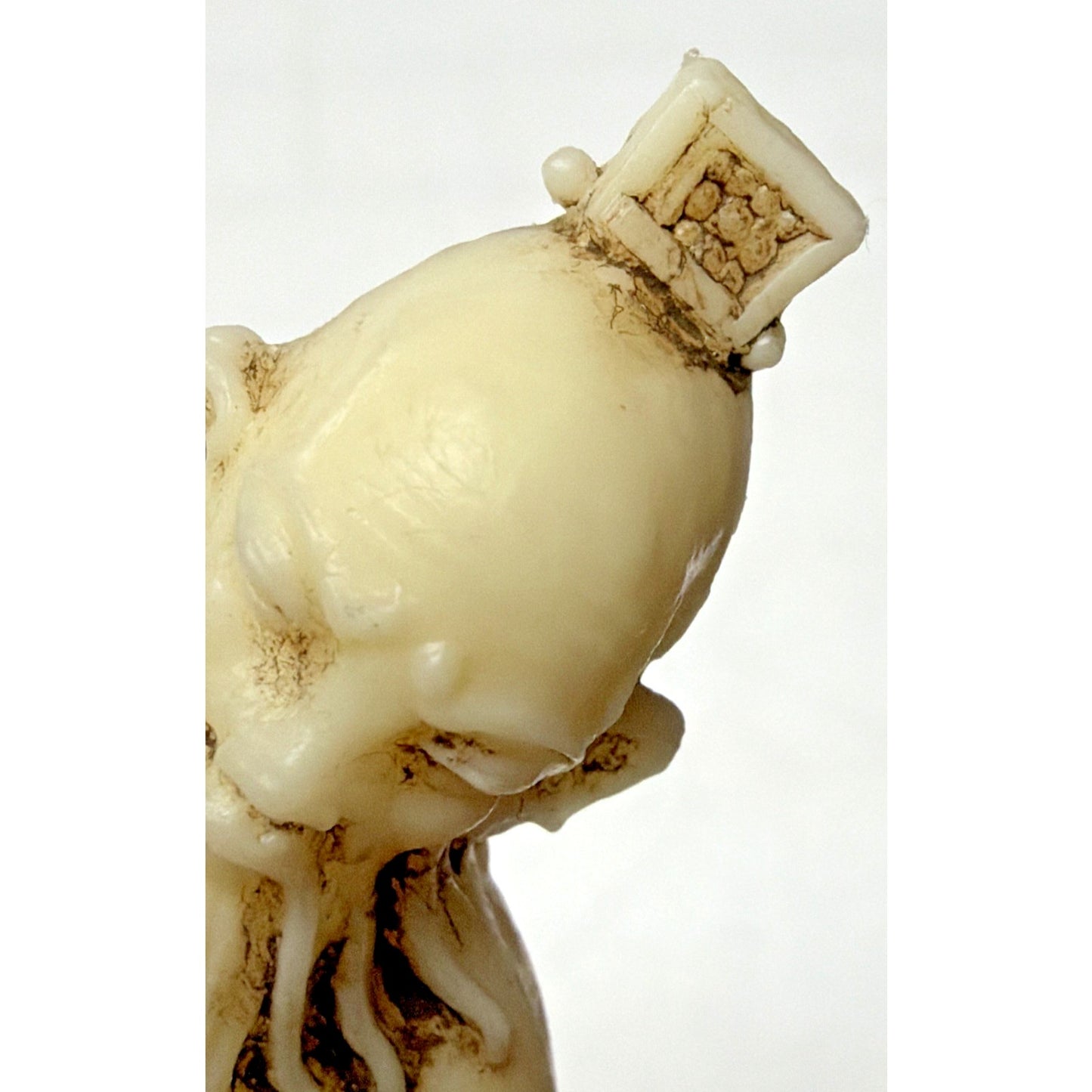 Vtg Depositato Fontanini Chinoiserie Asian Inspired Immortal God Monk Figurine