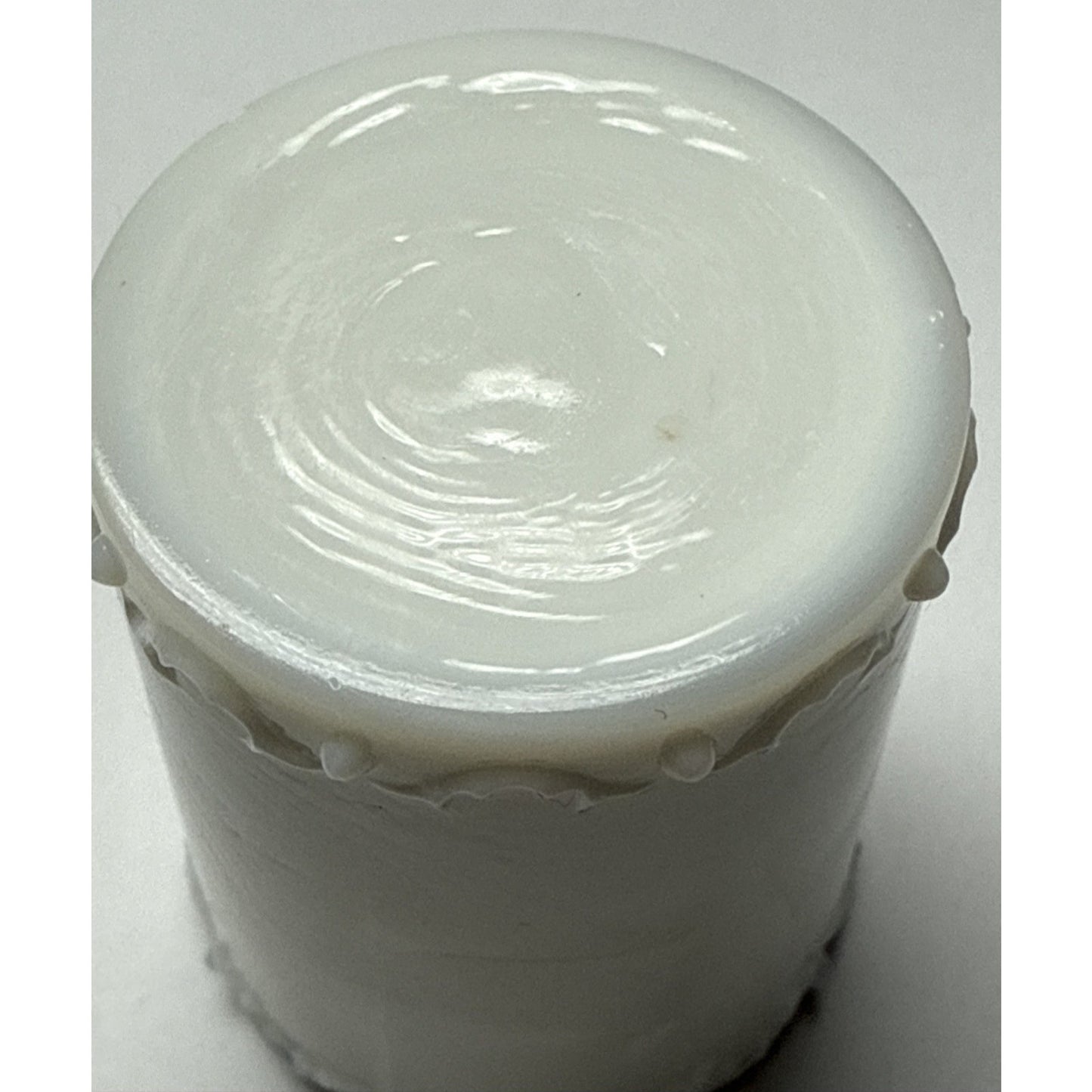 EAPG Unidentified Milk Glass Toothpick Matchstick Tobacco Childs Bead Scroll