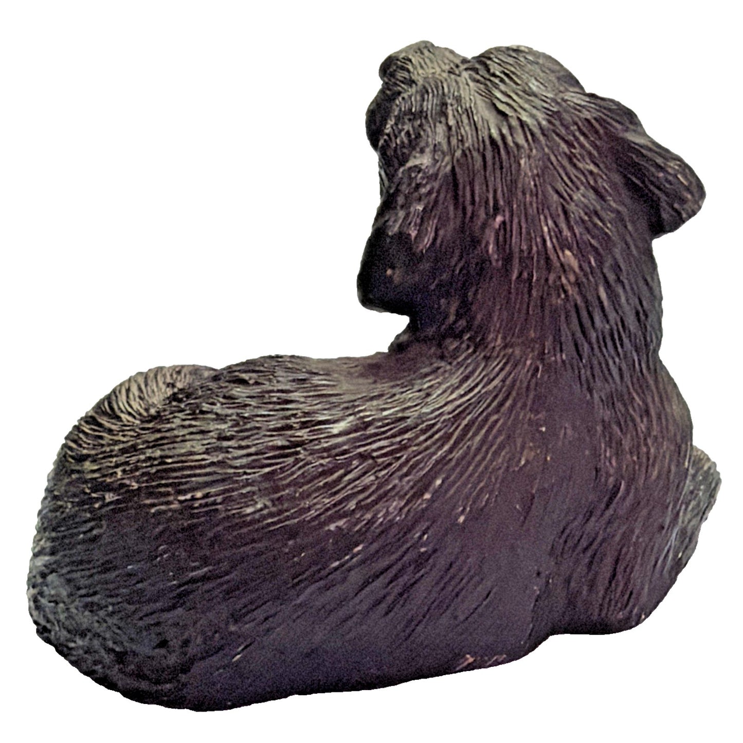 Vtg Jennings Decoy Co Black Lab Puppy Hunting Dog Figurine