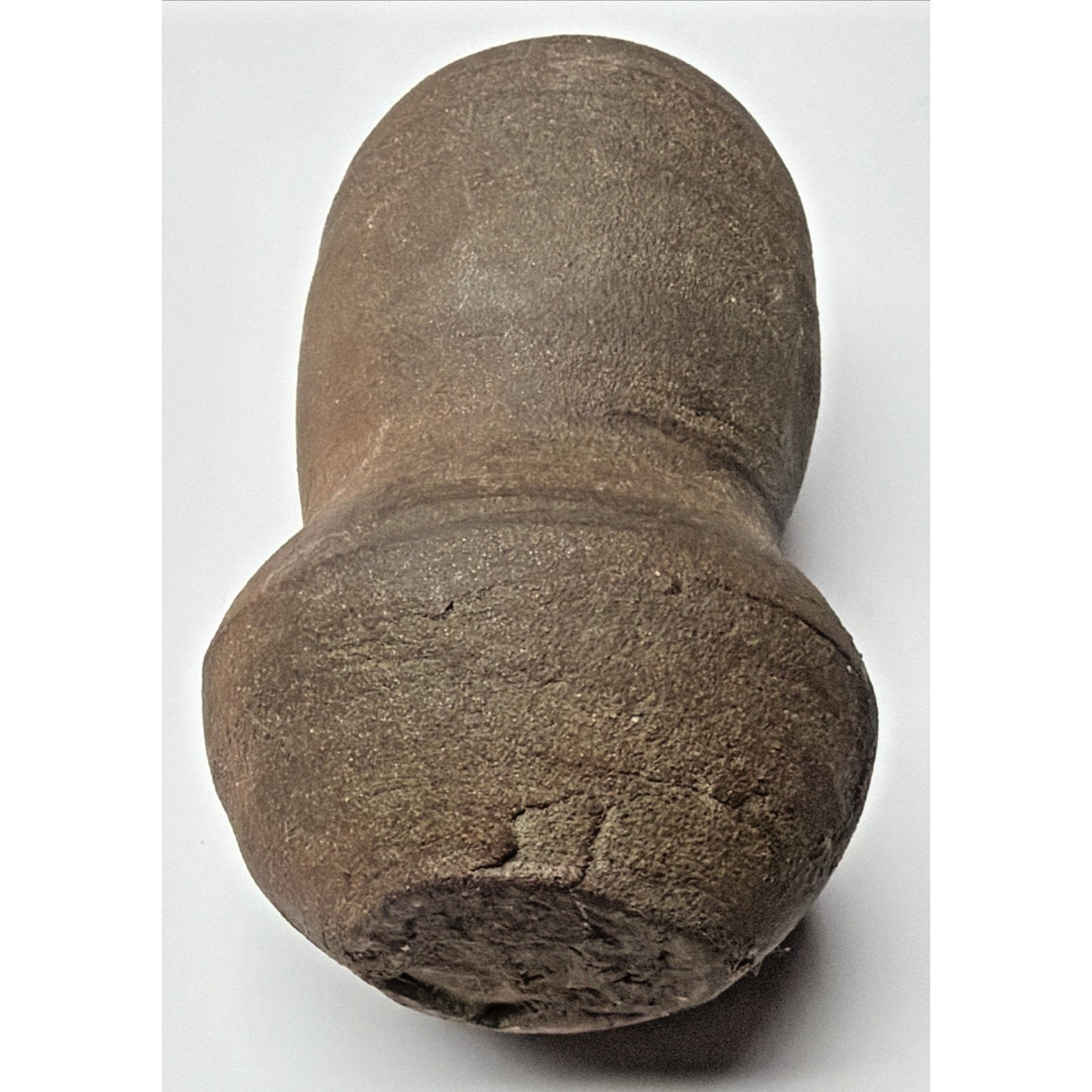 Old Japanese Bizen Pottery Earth Wood Fired Glazed Double Gourd Vase Read