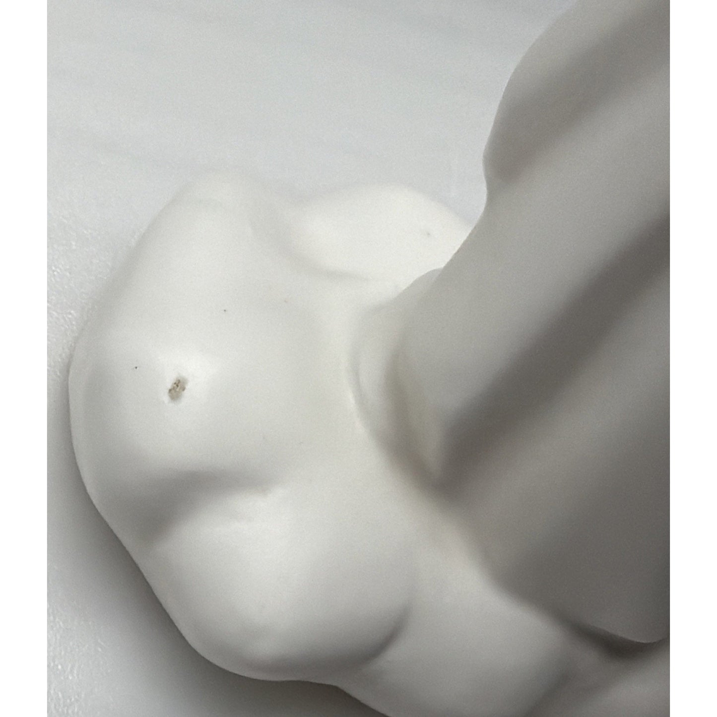Vintage Enesco Imports Japan White Porcelain St Joseph Statue Religious As Is