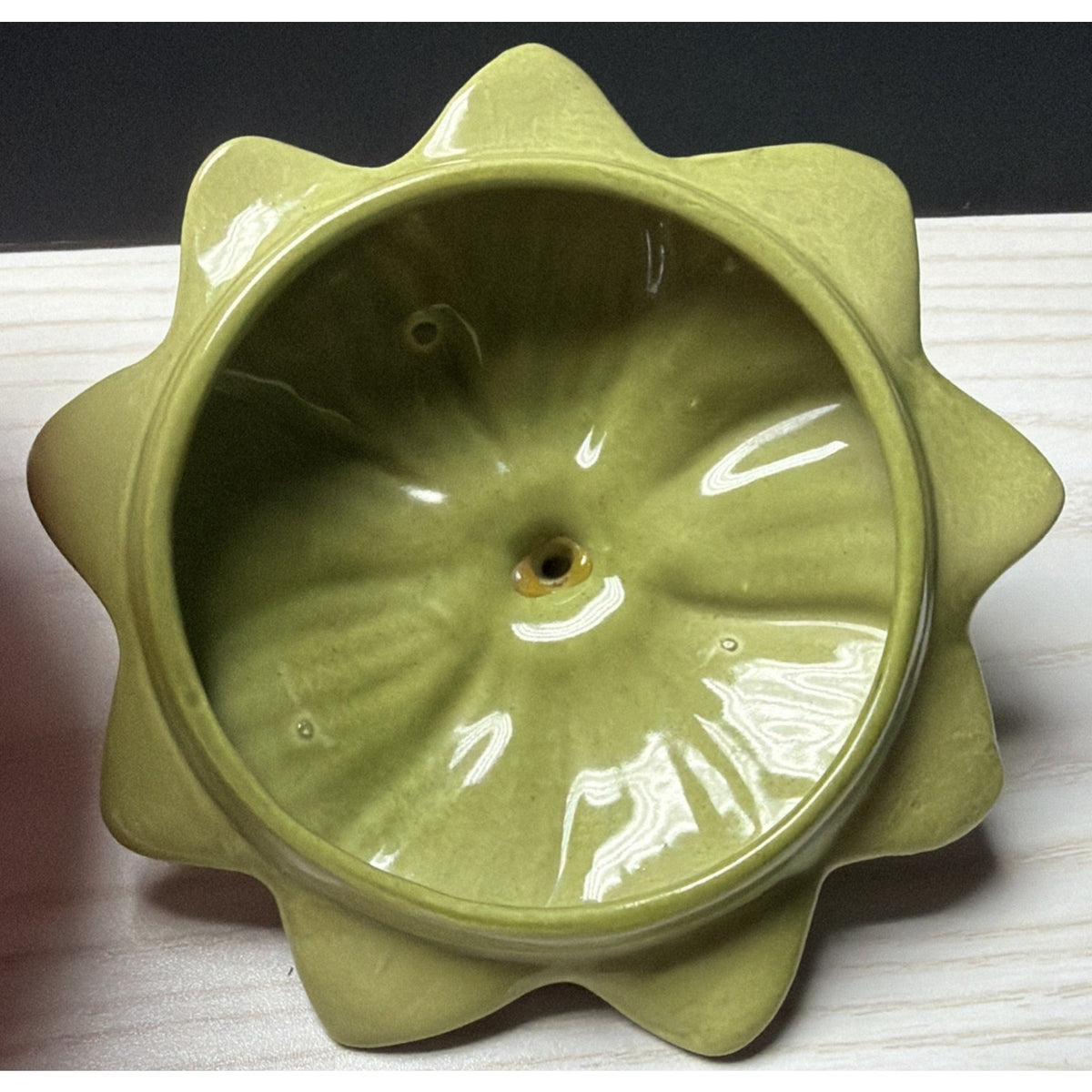 Vintage Metlox Pottery Poppy Trail Strawberry Cookie Jar Ceramic Canister 7"