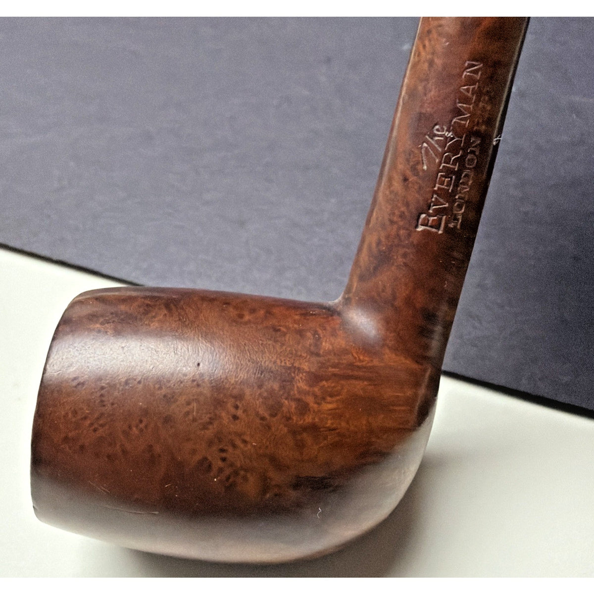 Vintage The Everyman London Pipe England 112 Smoking Pipe As Is