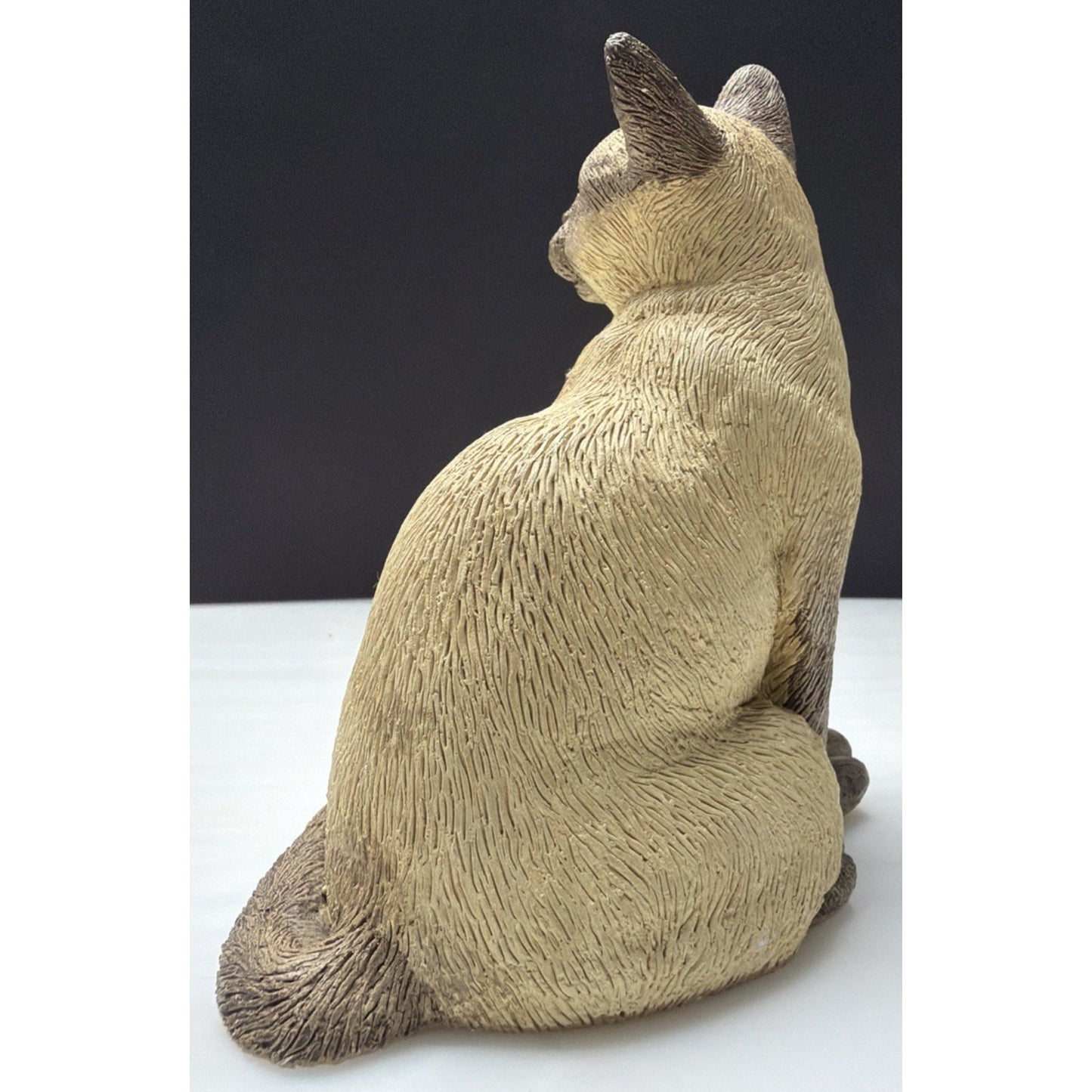 Vintage Siamese Cat Sculpture Figure Martha Carey Marty