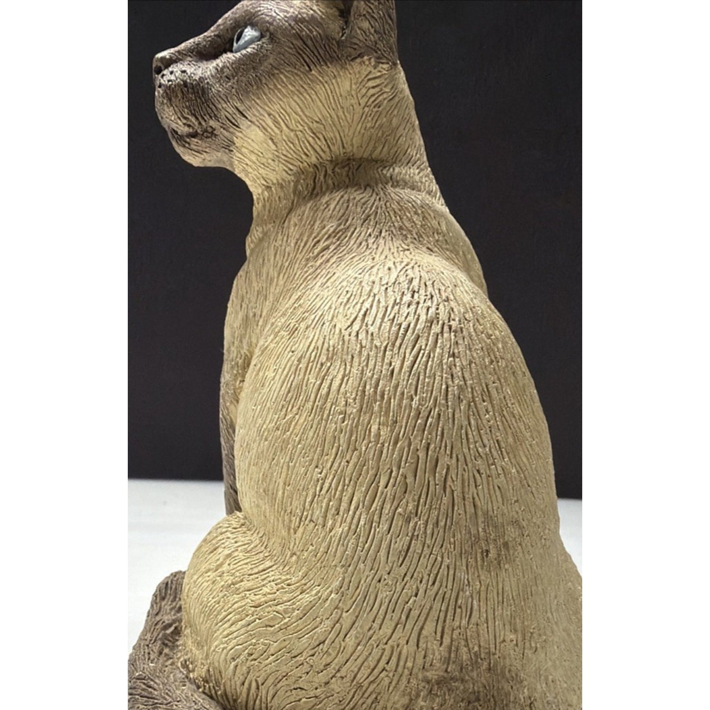 Vintage Siamese Cat Sculpture Figure Martha Carey Marty