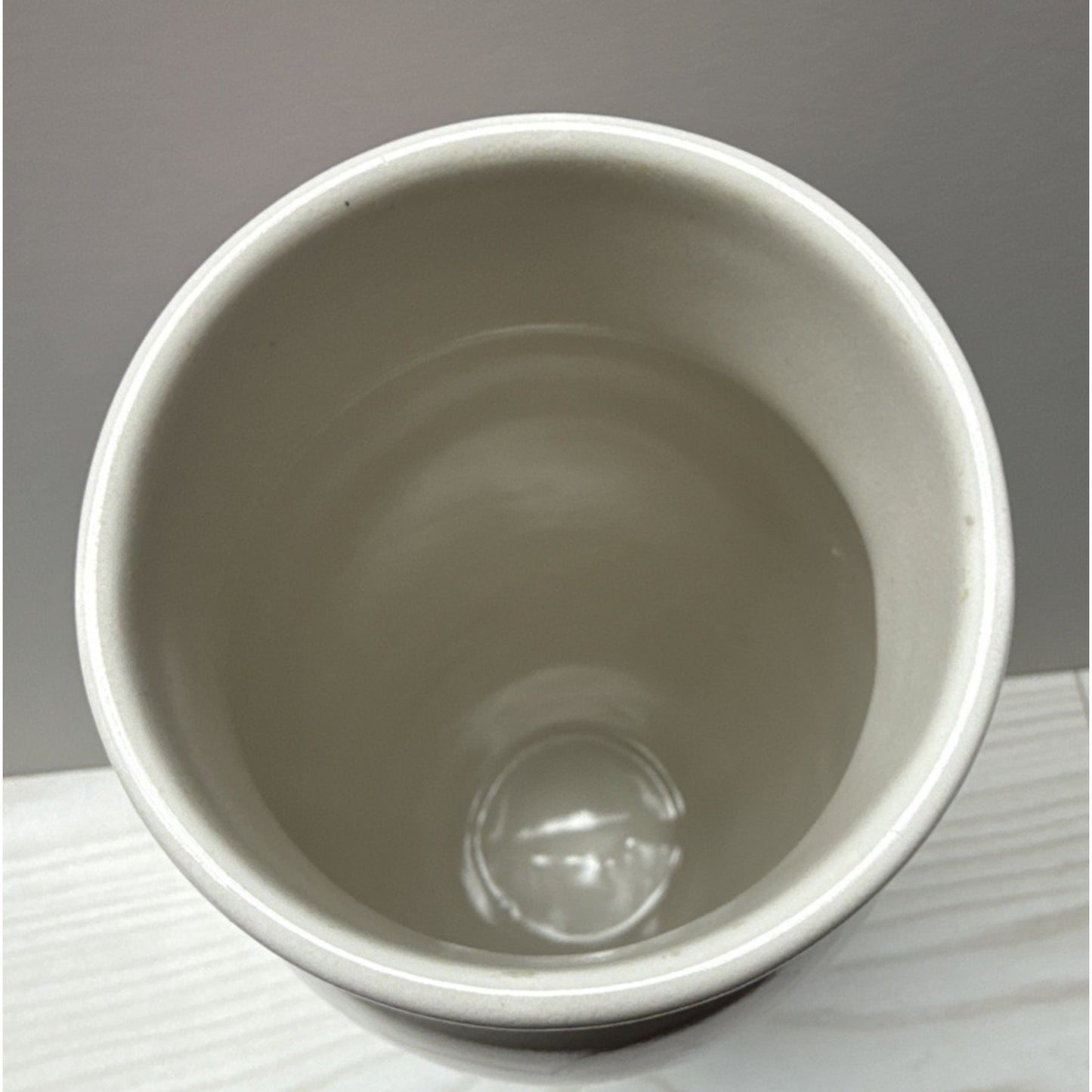 Vintage Leila Lei La Studio Art Pottery Nouveau Style Hand Painted Vase Floral