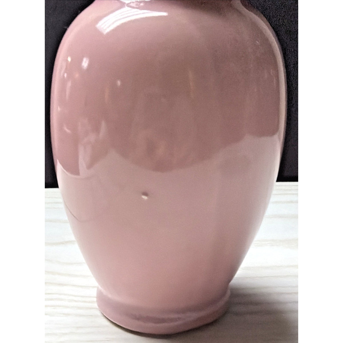 Vintage Art Pottery Pink Bud Vase Small Glazed Glossy