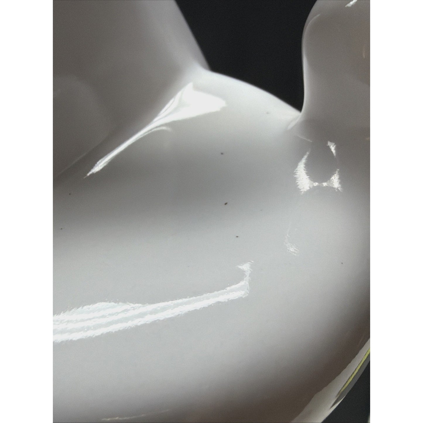 MCM Royal Haeger Ceramic Sculpture Dancing Lovers Embrace White Glaze Large