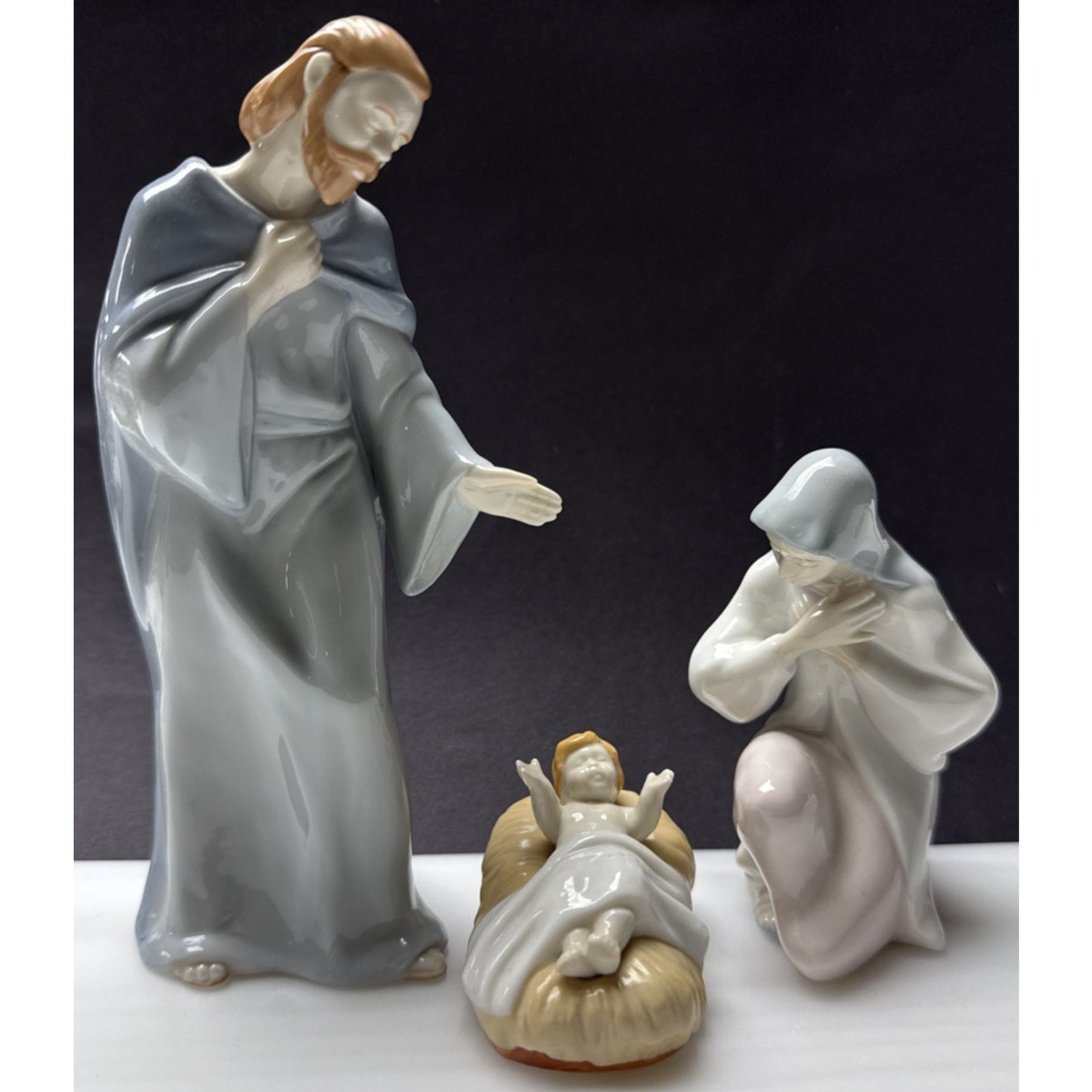 1992 Avon Blessed Family Set Bethlehem Nativity Collection Porcelain OBrien
