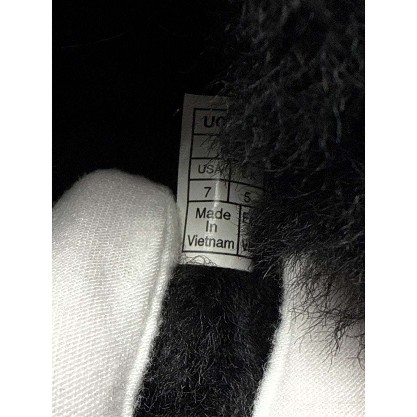 Ugg Platform Black Slipper Disquette 1122550 Size 7