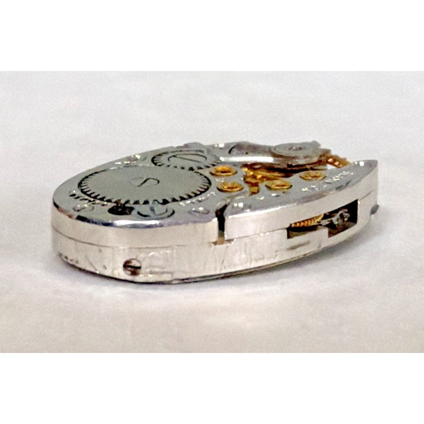 Old S&W Hamilton 14k Gold Filled 17 Jewel Wrist Watch Speidel Stretch Band As Is