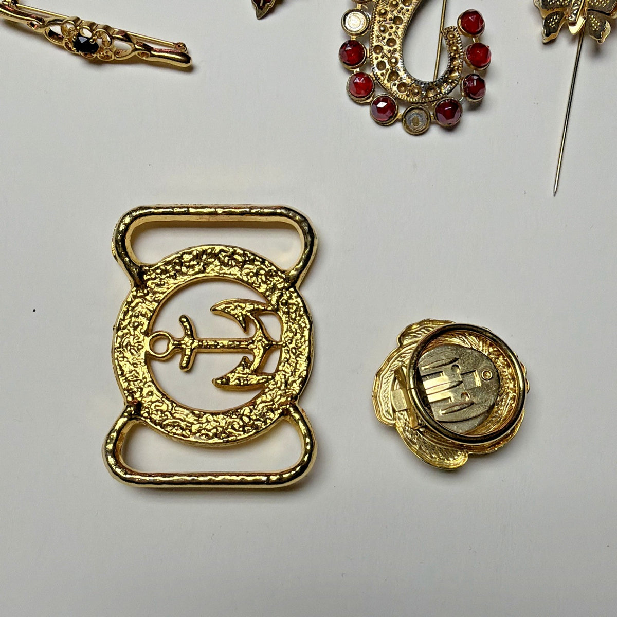 Vintage Modern Junk Jewelry Lot Craft Avon Lia Sophia Damage Wearable As-Is 2#