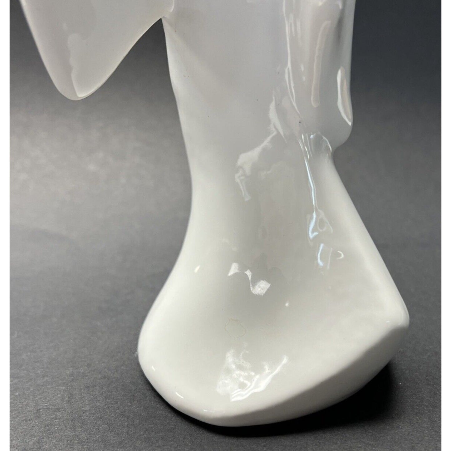 Vtg Blanc de Chine Awa Odori Dancer Sculpture Keiten Takahashi Porcelain Glazed