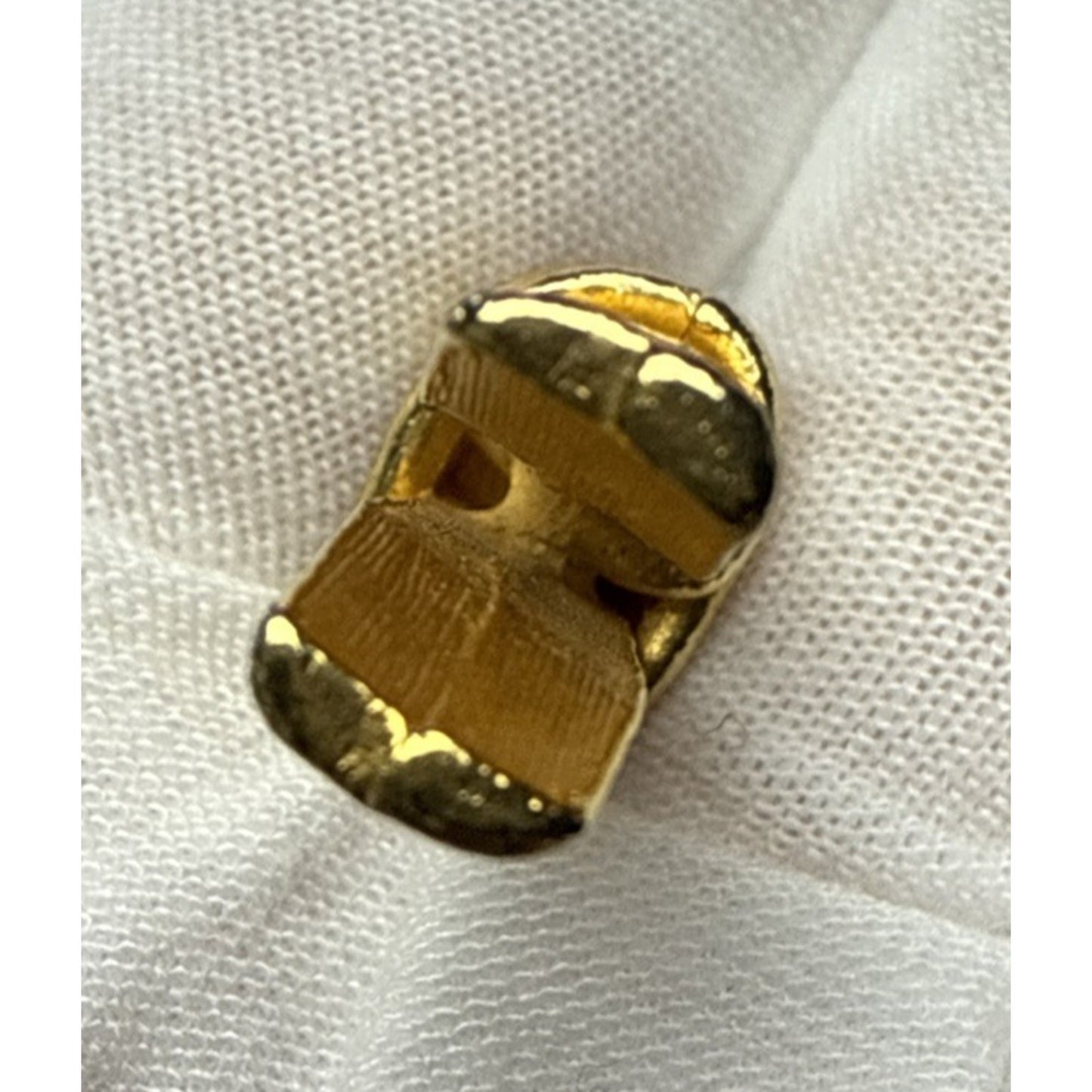 Vintage Gold Tone Clothespin Clothes Pin Peg Charm Pendant Charm