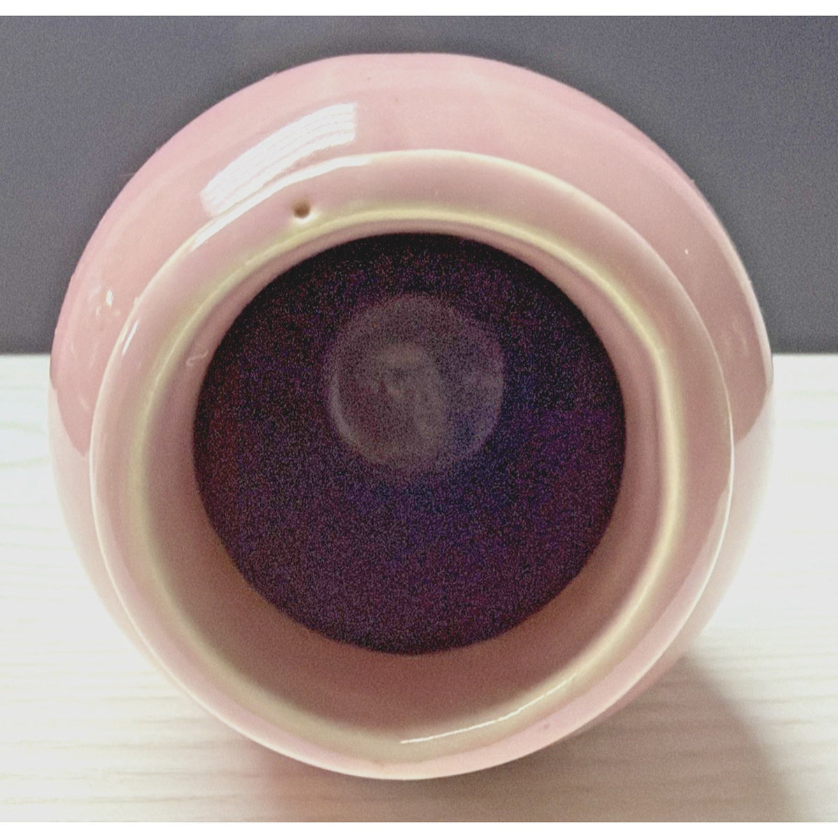 Vintage Art Pottery Pink Bud Vase Small Glazed Glossy