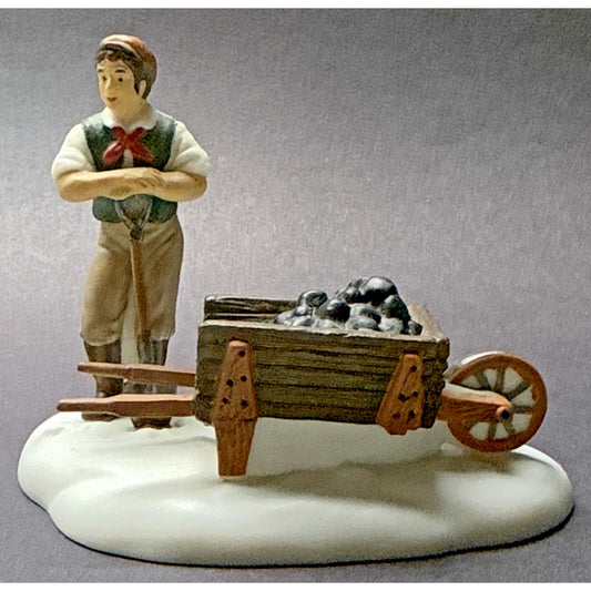 Department 56 Dickens Village Series London Gas Worker Christmas Retired No Box