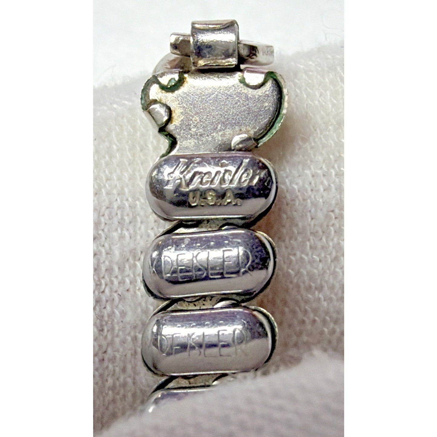 Vintage Kreisler Expansion Ladies Watch Band Gold Filled Ring End Stainless