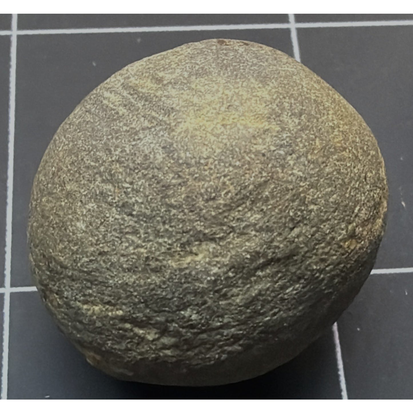 Old Lot of 2 Native American Mano Grinding Tools Stone Round Marbles IA